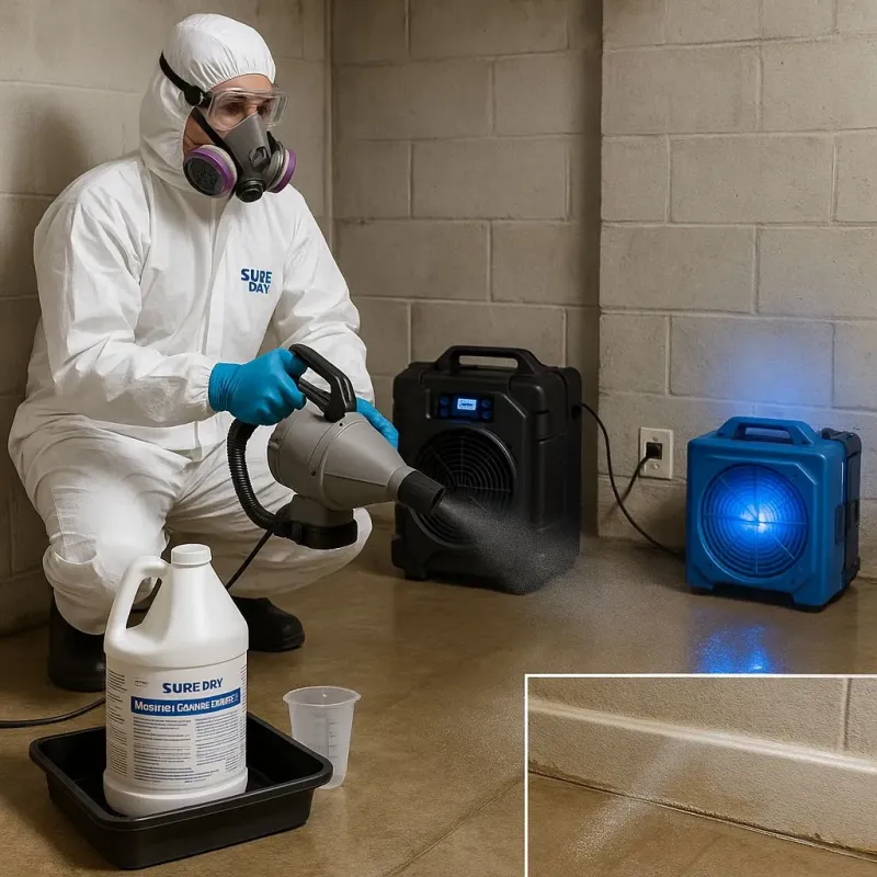 Sanitization and Odor Removal process in Tujunga, CA