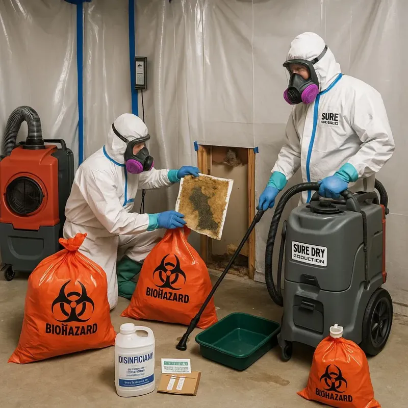 Contaminated Water Handling Protocols process in Tujunga, CA