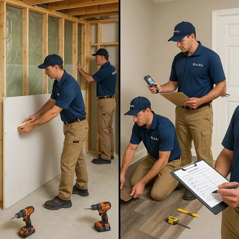 Repairs and Reconstruction process in Tujunga, CA