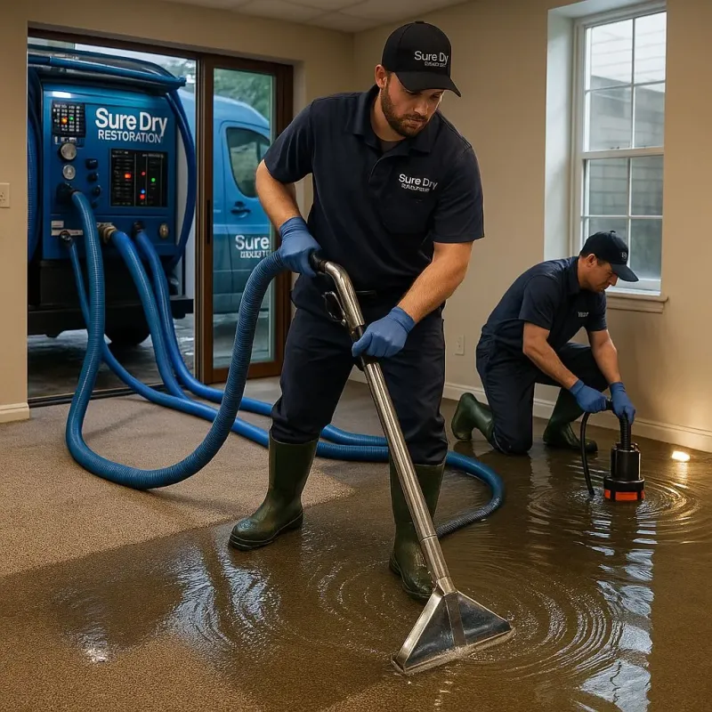 Water Extraction and Removal process in Tujunga, CA